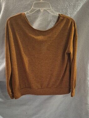 Heathered Burnt Orange Tee